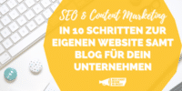 In 10 Schritten Eine Website Samt Blog Erstellen